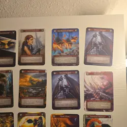 Sorcery Contested Realm Alpha Kickstarter 18x ELITE Fire cards LOT Pack Fresh M - Image 3