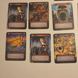 Sorcery Contested Realm Alpha Kickstarter 18x ELITE Fire cards LOT Pack Fresh M - Image 4