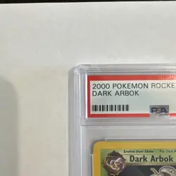 Pokemon Card Dark Arbok 19/82 Team Rocket PSA 10 (Read description) - Image 3
