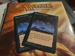 MTG Songs of the Damned x 2 - Ice Age Magic the Gathering - LP - Image 1