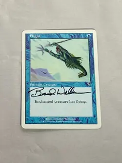 MTG Flight Artist Proof and Signature Signed Williams - Image 1