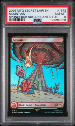 2025 MAGIC THE GATHERING SECRET LAIR DROP | SPONGEBOB SQUAREPANTS: LANDS UNDER T - Image 1