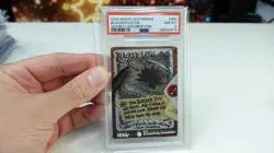 2025 MTG Deadpool Secret Lair #869 Blacker Lotus PSA 8 Rainbow Foil - Image 1