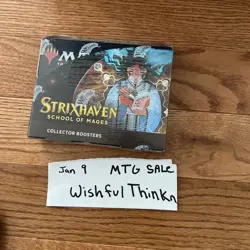 MTG - Strixhaven School of Mages Collector English Booster Box - Factory Sealed 630509958863 - Image 1