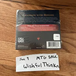 MTG - Strixhaven School of Mages Collector English Booster Box - Factory Sealed 630509958863 - Image 3