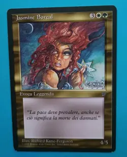 Magic MTG Legends FBB Italian JASMINE BOREAL LP/EX U 1996! - Image 1