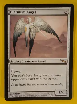 Platinum Angel - Mirrodin - Regular (NM Near Mint) MTG - Image 1