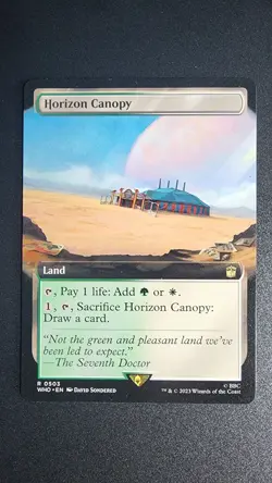 Horizon Canopy (Extended Art) Universes Beyond: Doctor Who Regular - Image 1