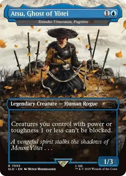 Tetsuko Umezawa, Fugitive * Atsu, Ghost of Yotei * - SLD Secret Lair Drop Series - Image 1