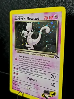 Pokemon TCG Rocket's Mewtwo 14/132 Gym Challenge Holo - Image 3