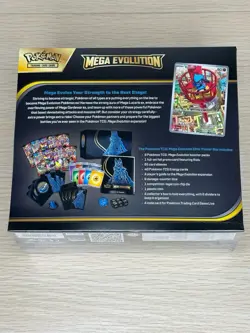 Pokemon TCG Mega Evolution Lucario Elite Trainer Box ETB Factory Sealed - Image 2
