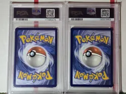 Pokemon Mew EN-151 IR Pikachu PSA 9 & Pikachu Paldea Adven Chest Promo PSA 9 - Image 2