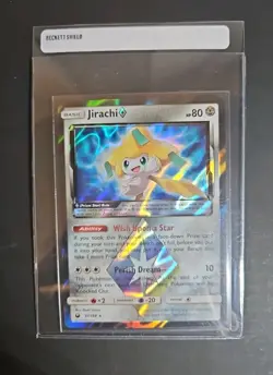 2018 Pokemon Sun & Moon Celestial Storm Jirachi Prism Star #97/168 - Image 1