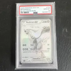Pokemon 2025 Reshiram ex 173/086 Black White Rare White Flare GEM MINT PSA 10 - Image 1