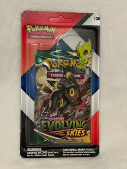 Pokemon TCG Evolving Skies Chilling Reign 2 Booster Blister Pack W/ Pin. - Image 4