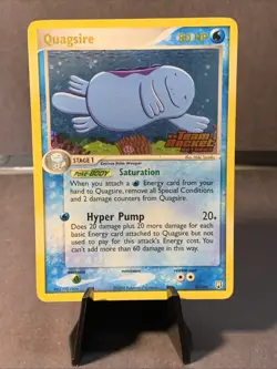 Pokemon TCG Quagsire #26/109 Team Rocket Returns Reverse Holo Stamped 2004 VTG - Image 1