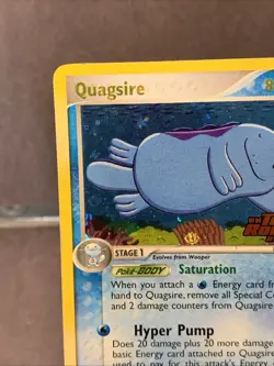 Pokemon TCG Quagsire #26/109 Team Rocket Returns Reverse Holo Stamped 2004 VTG - Image 2