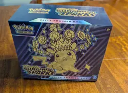 Pokemon TCG Scarlet & Violet Surging Sparks Elite Trainer Box ETB - NEW - SEALED - Image 1