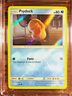 Psyduck Holo Common #7 - CGC GEM MINT 10 - 2019 Detective Pikachu - Pokemon TCG - Image 2