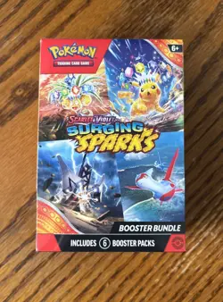 Pokemon TCG Surging Sparks Booster Bundle New Sealed - Image 1
