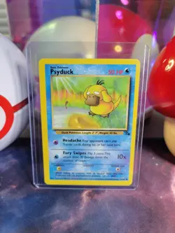Psyduck 53/62 Pokemon TCG Fossil Unlimited Regular Common LP - Image 1