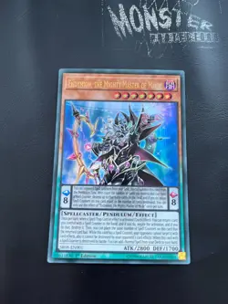 YUGIOH ENDYMION, THE MIGHTY MASTER OF MAGIC ULTRA RARE SR08-EN001 1ST EDITION - Image 1