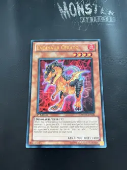 YUGIOH EVOLSAUR CERATO ULTRA RARE PHSW-EN020 1ST EDITION - Image 1
