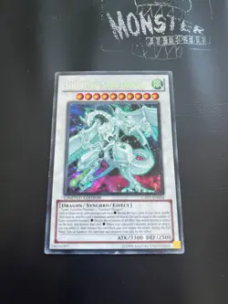 YUGIOH SHOOTING STAR DRAGON SECRET RARE CT07-EN004 LIMITED EDITION - Image 1
