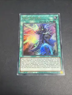 Soul Servant - LED6-EN003 - Ultra Rare - 1st Edition NM Yugioh Legendary D - Image 1