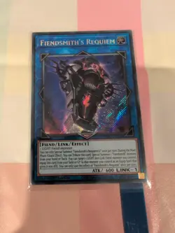 1x (EX) Fiendsmith's Requiem - INFO-EN046 - Secret Rare - 1st Edition YuGiOh - Image 1