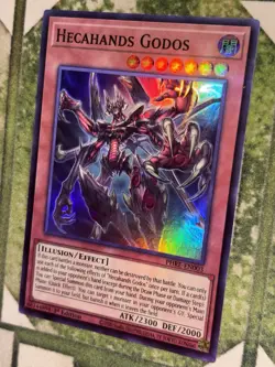 YuGiOh HECAHANDS GODOS Super Rare PHRE-EN003 - Image 1