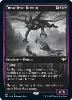 Dreadfeast Demon x1 Magic the Gathering 1x Innistrad: Double Feature mtg card - Image 1
