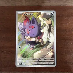 N's Zorua 189 Promo Pokemon TCG SV: Scarlet & Violet Promo Cards NM - Image 1
