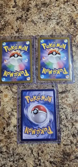 Pokemon 3 Card Lot Reverse PokeBall Japanese Korean Vileplume Abra Bellsprout - Image 5