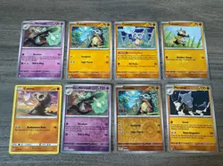 Cubone Marowak Pokemon Card Collection Lot Of 8 With Reverse Holos - Image 1