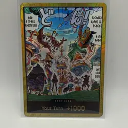 NM/M Egghead Island Gold Don!! The Azure Sea's Seven OP14 EN One Piece Cards B13 - Image 1