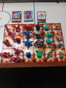 Bakugan - Large Lot! (20+ figures, 50+ cards) - Image 1