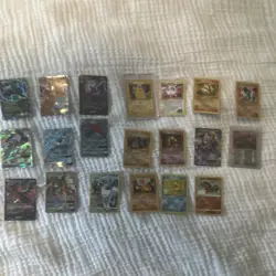 Pokemon Nintendo TCG 20 Card Lot GX, EX, V, Vintage - Image 1