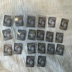 Pokemon Nintendo TCG 20 Card Lot GX, EX, V, Vintage - Image 2