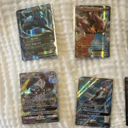 Pokemon Nintendo TCG 20 Card Lot GX, EX, V, Vintage - Image 3
