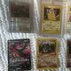Pokemon Nintendo TCG 20 Card Lot GX, EX, V, Vintage - Image 4