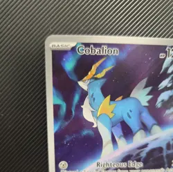 Pokemon Cards Cobalion 144/086 Illustration Rare Black Bolt - (NM) - Image 2