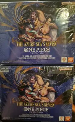 BRAND NEW! One Piece Card Game IN HAND- OP14 The Azure Sea's Seven Booster Box - Image 1