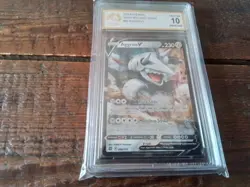 Pokemon Cards promo sr ar aggron v gx vmax shiny 096/172 ex graded art card b35 - Image 2