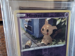 Pokemon Cards promo Holo 080/196 Mimikyu ar sr ex graded slab card gold art b33 - Image 2