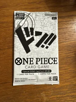 One Piece Card Game Special Don!! Card Pack DP-08 Sealed - Image 1