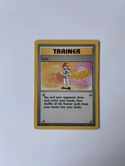 Lass Base Set 75/102 Rare Pokemon Card - Image 1