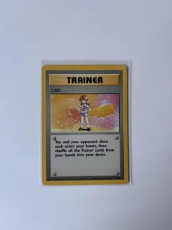 Lass Base Set 75/102 Rare Pokemon Card - Image 3
