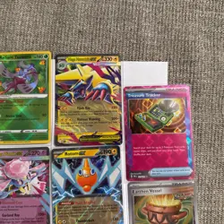 Pokemon TCG lot 14 Cards EX, V, Pokeball Trainer And Ace Spec Trainer - Image 3
