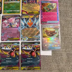 Pokemon TCG lot 14 Cards EX, V, Pokeball Trainer And Ace Spec Trainer - Image 5